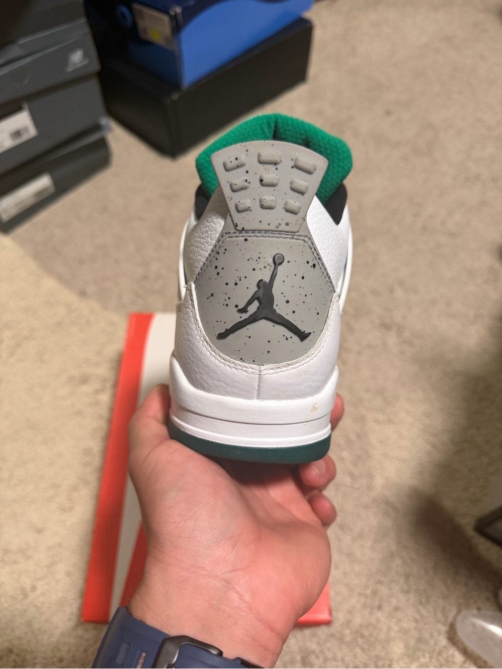 Jordan 4 βRastaβ - Picture 5 of 10